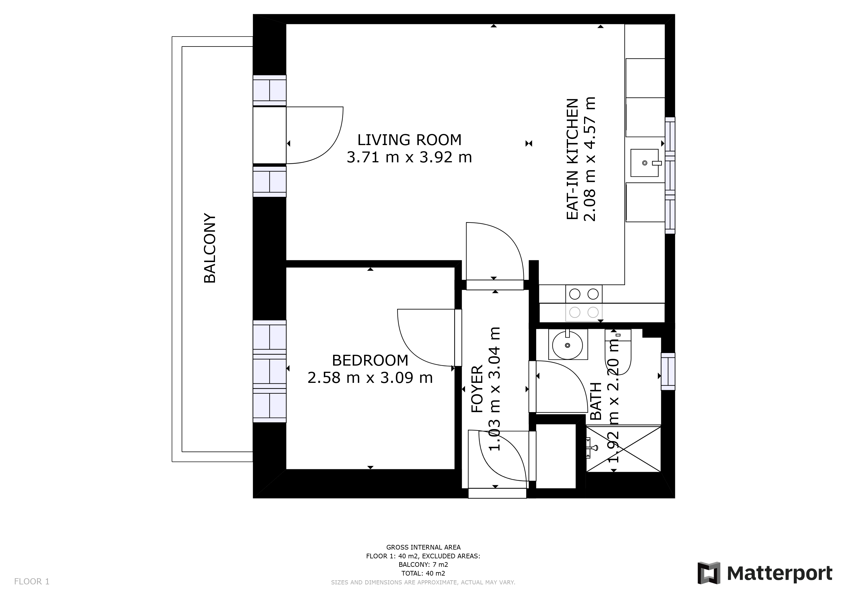Freshwater Lane, Truro floorplan
