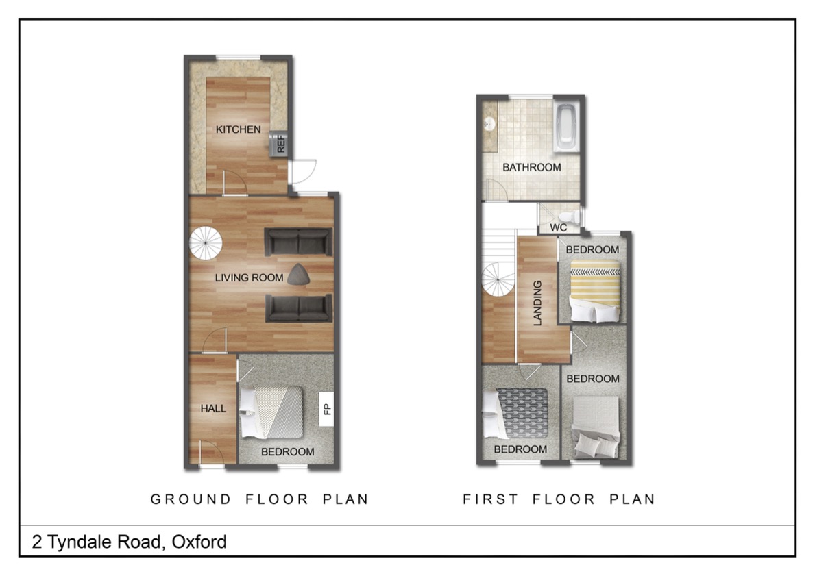 Tyndale Road, Oxford floorplan