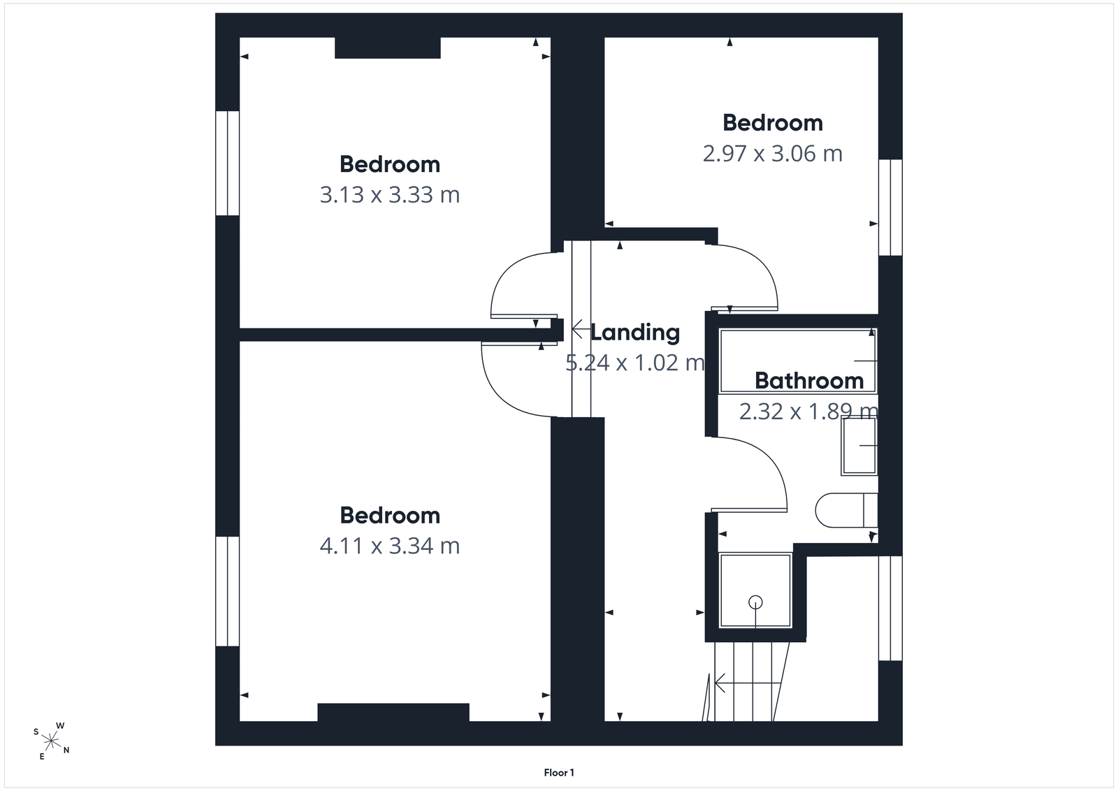 Sunnyside, High Street, Drybrook floorplan