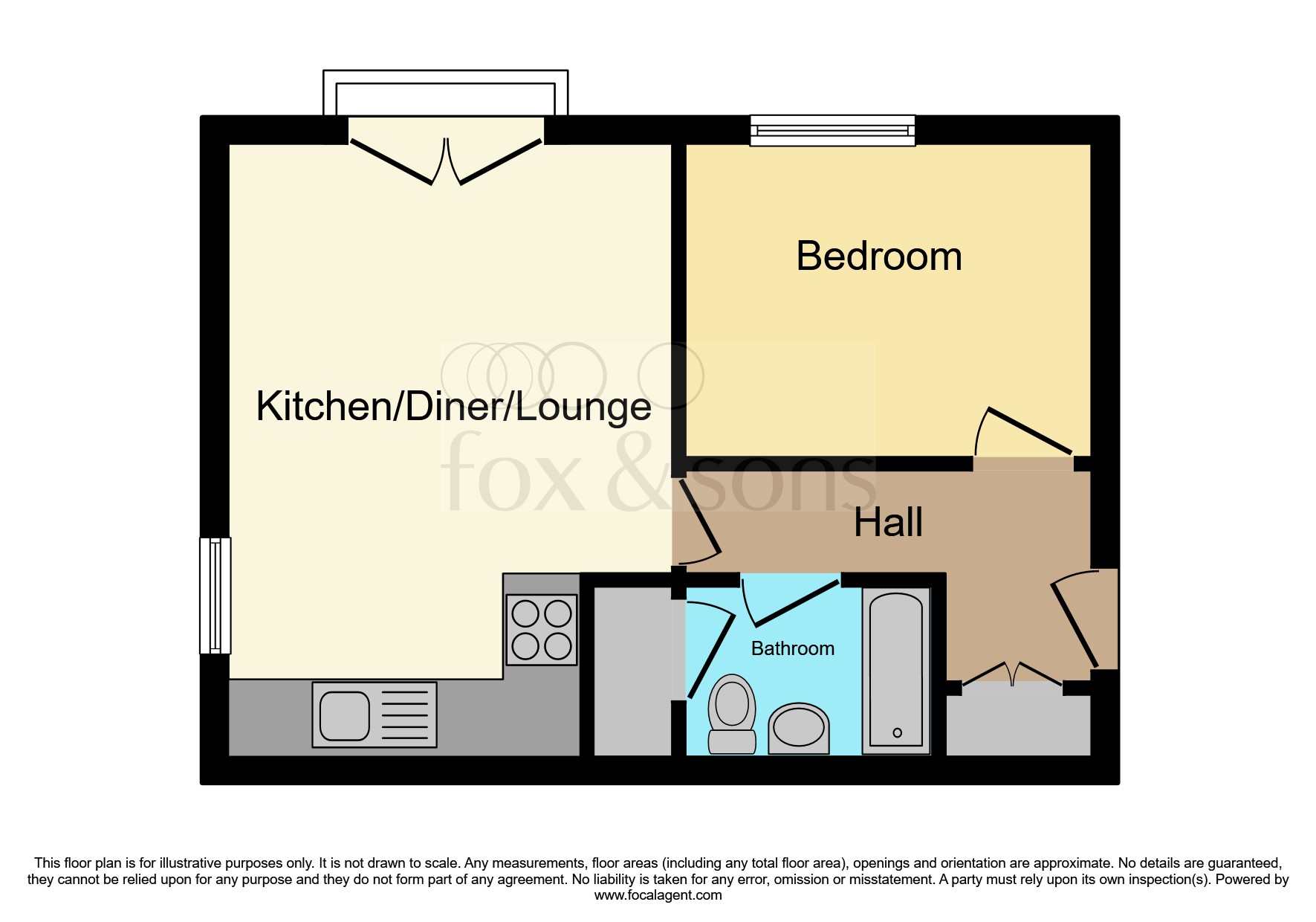 12, Regent House, Cheltenham Gardens, Southampton floorplan