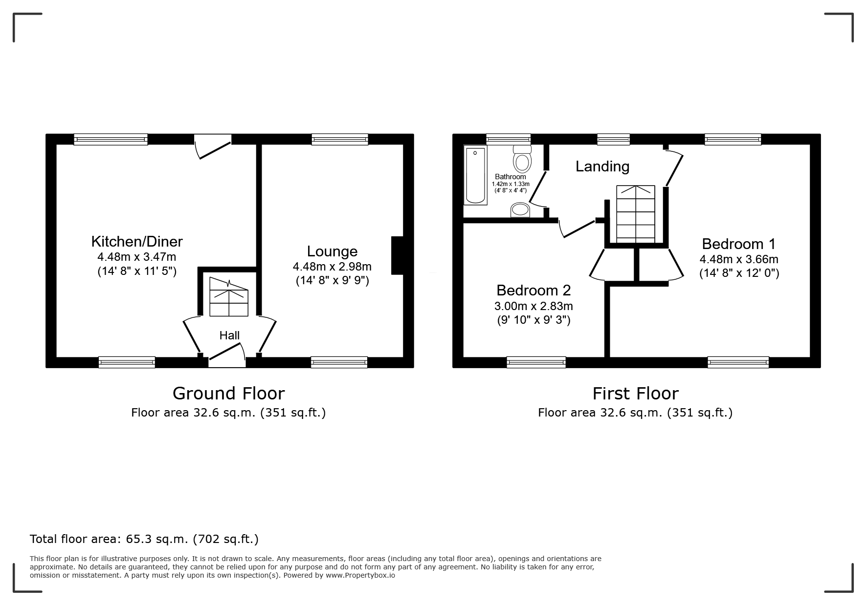 23, Maplewood Crescent, Washington floorplan