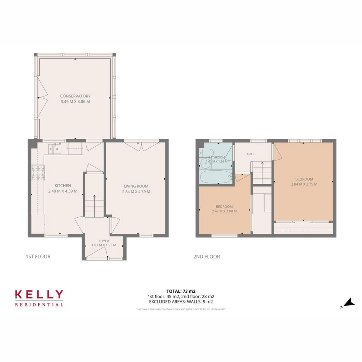 22, Mountherrick, Glasgow floorplan