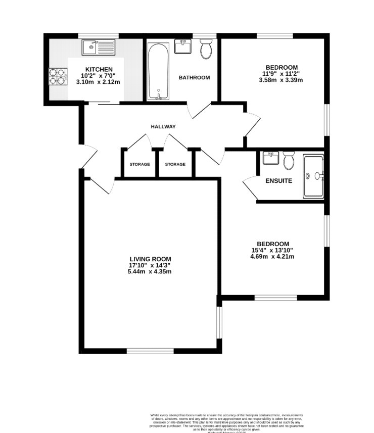 4, Dilkes House, 36, Barossa Road, Aldershot floorplan