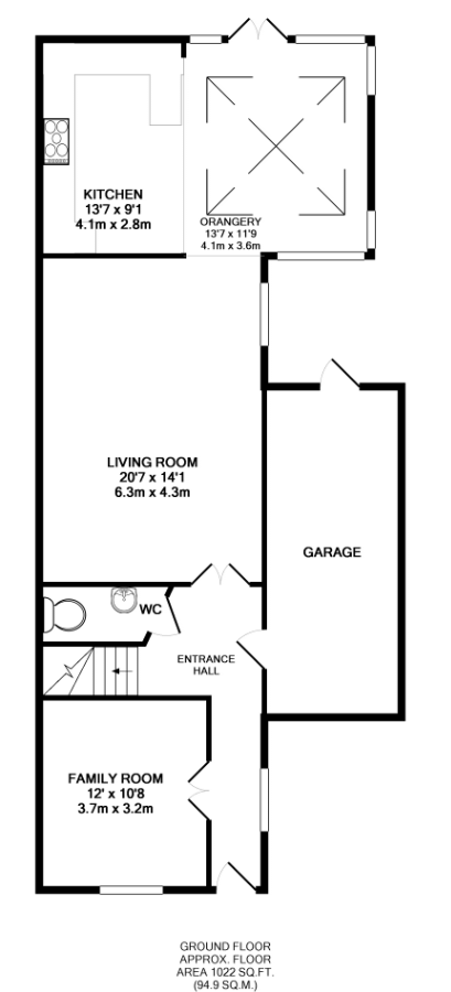 4 Bedrooms Semi-detached house for sale in King Street, Mortimer Common, Reading RG7