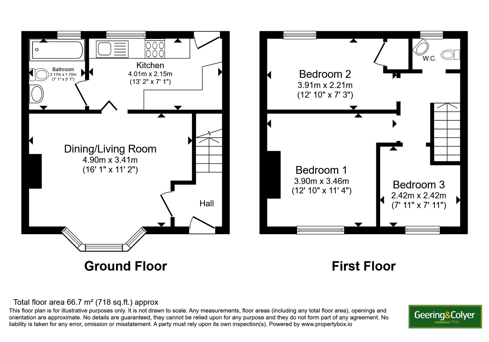 31, Bell Grove, Aylesham floorplan