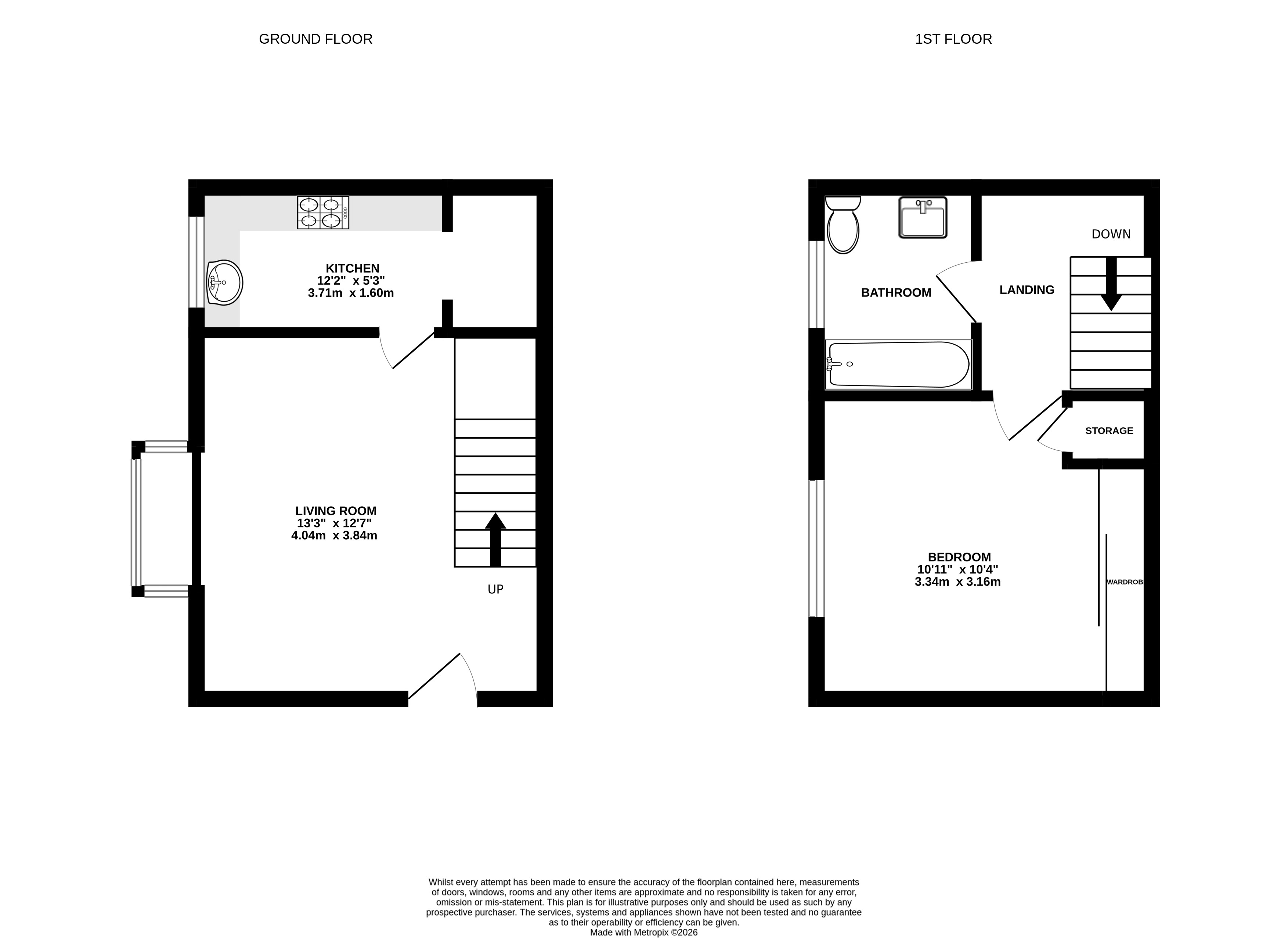 26, Wingfield Gardens, Camberley floorplan