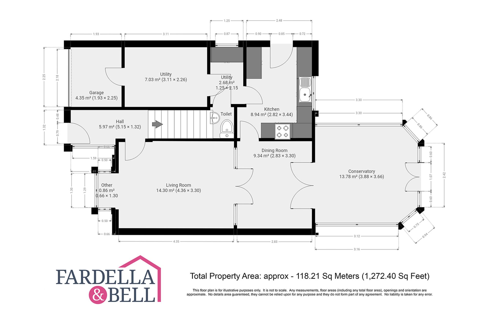 23 School House Fold, Burnley floorplan