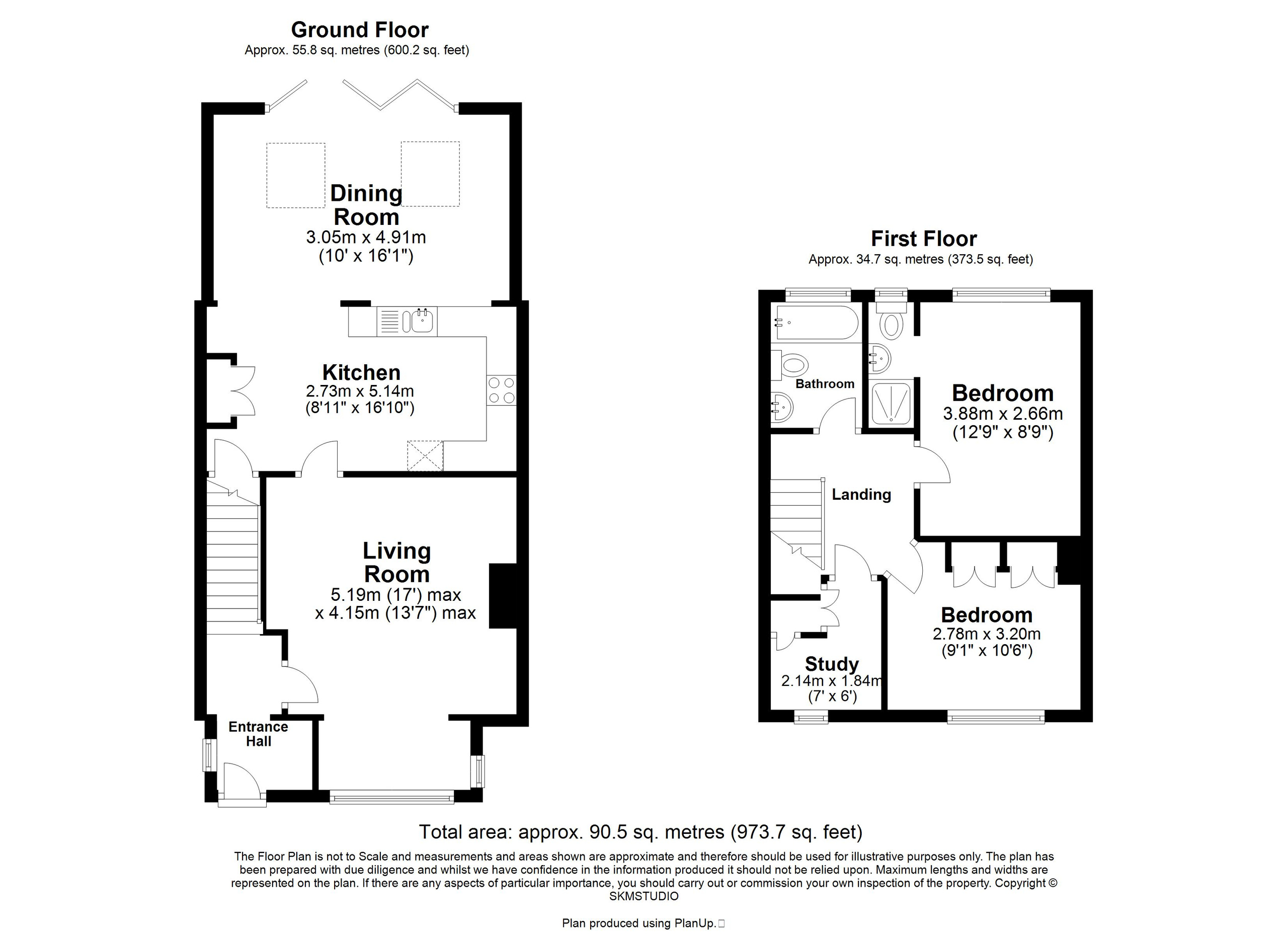 18 Towers Road, Hemel Hempstead floorplan