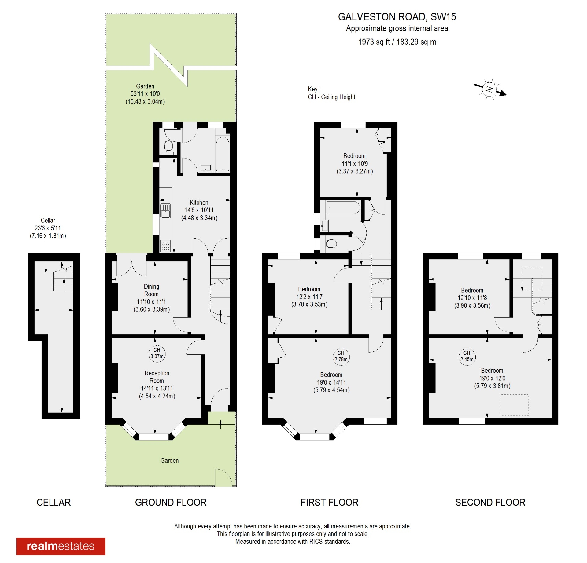 61, Galveston Road, Greater London floorplan