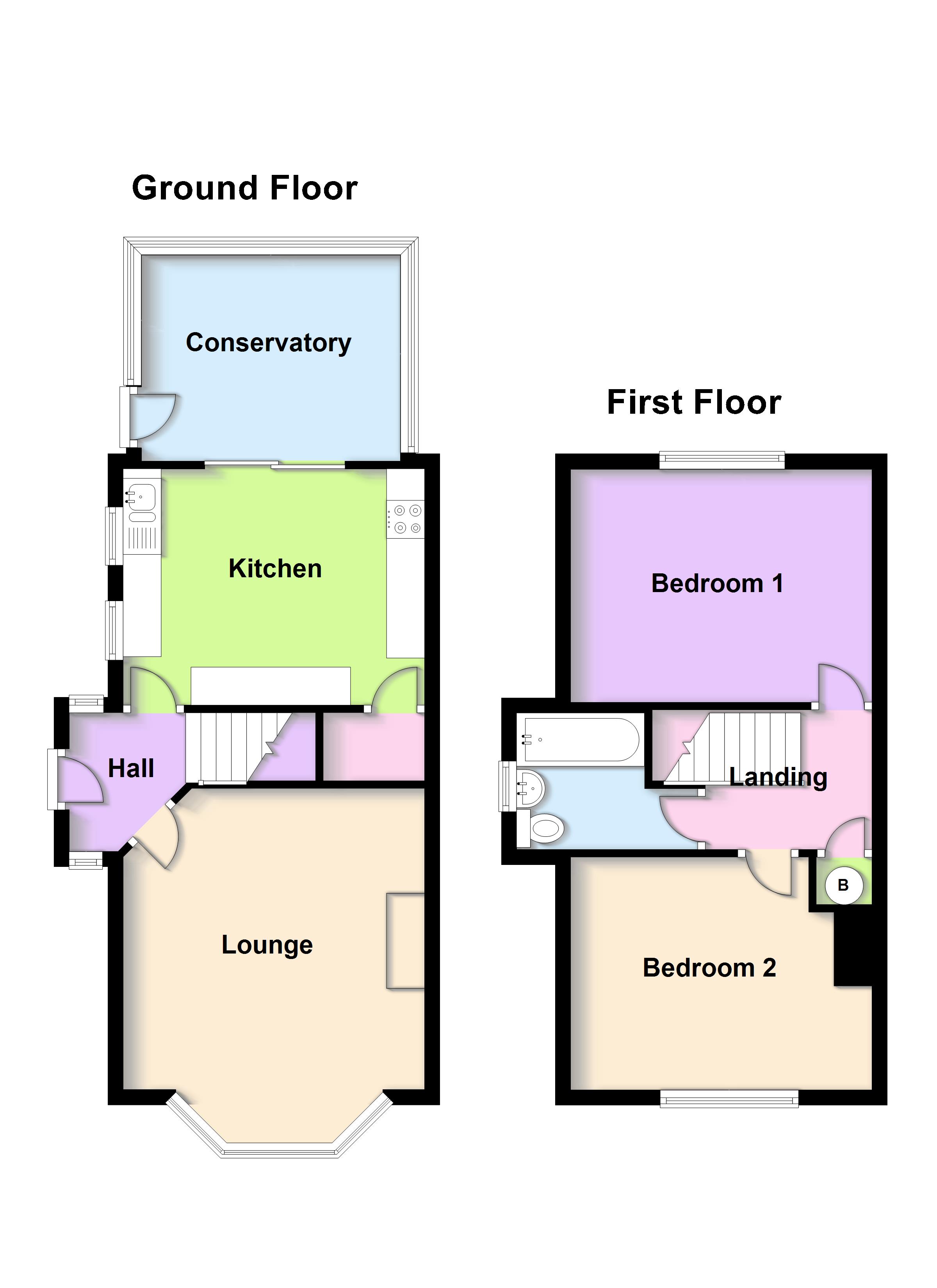 2 Bedrooms Semi-detached house for sale in Longlands Avenue, Barrow-In-Furness LA13