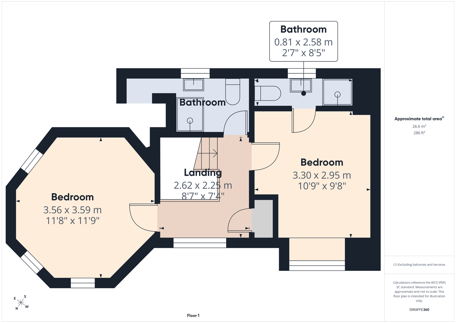 Princes Street, Mansfield floorplan
