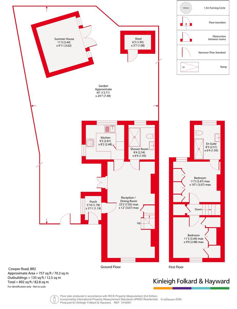 26, Cowper Road, Kent floorplan