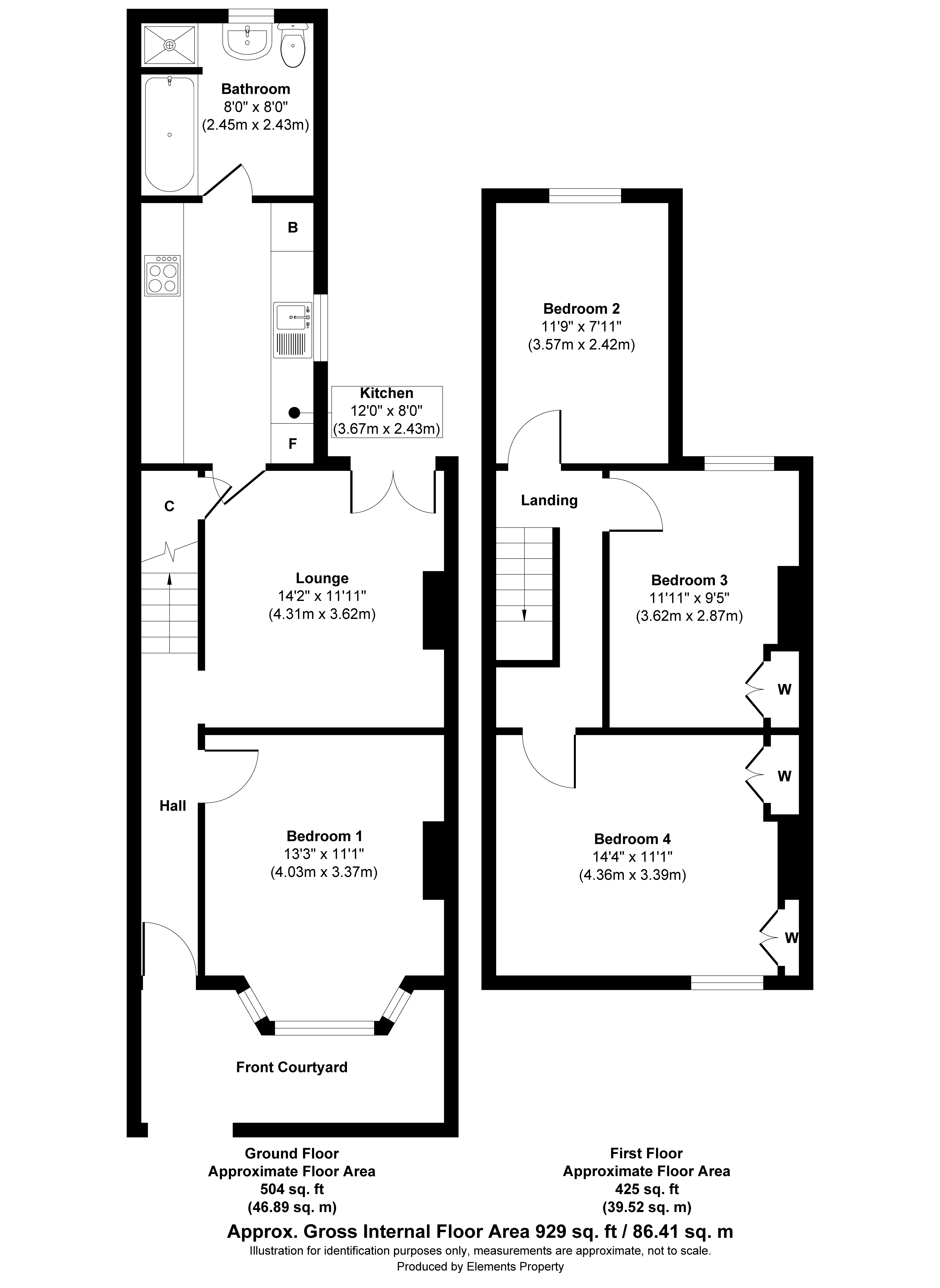 49, Northcote Road, Southampton floorplan