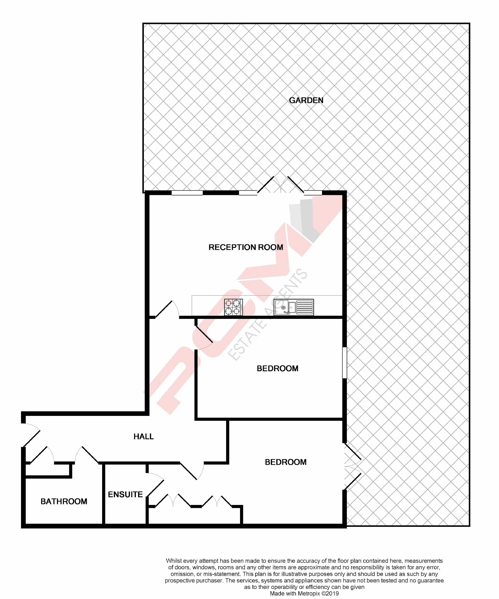 2 Bedrooms Flat for sale in Tilekiln Lane, Hastings, East Sussex TN35