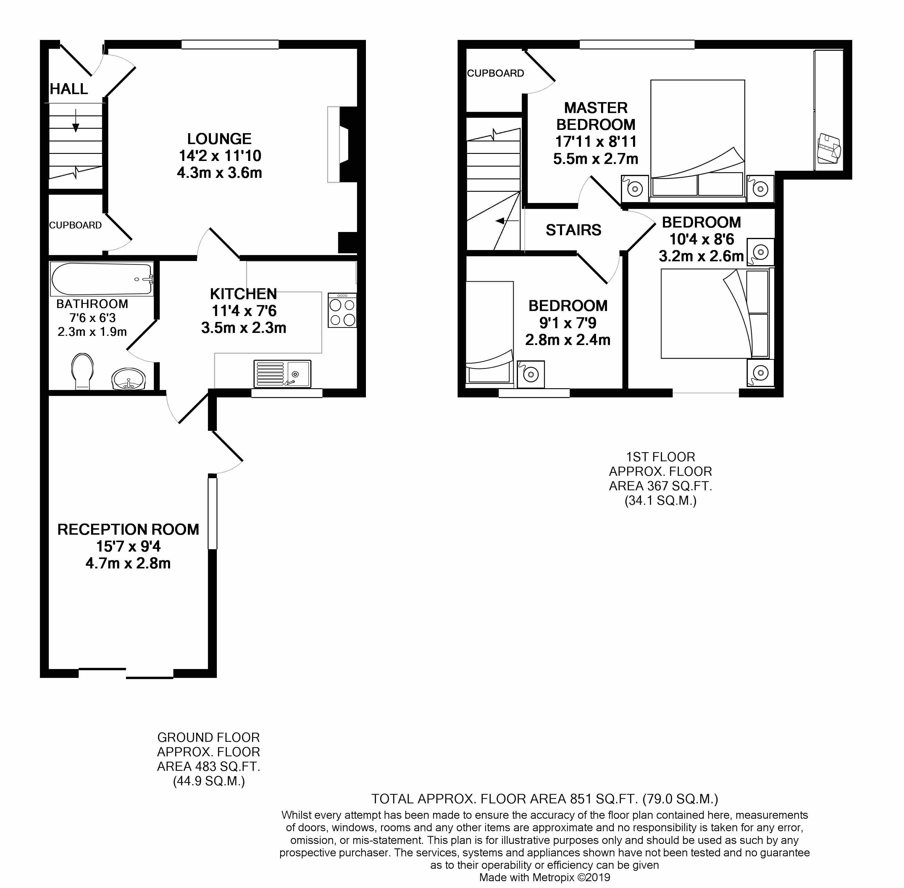 3 Bedrooms Terraced house for sale in Granville Avenue, Slough SL2