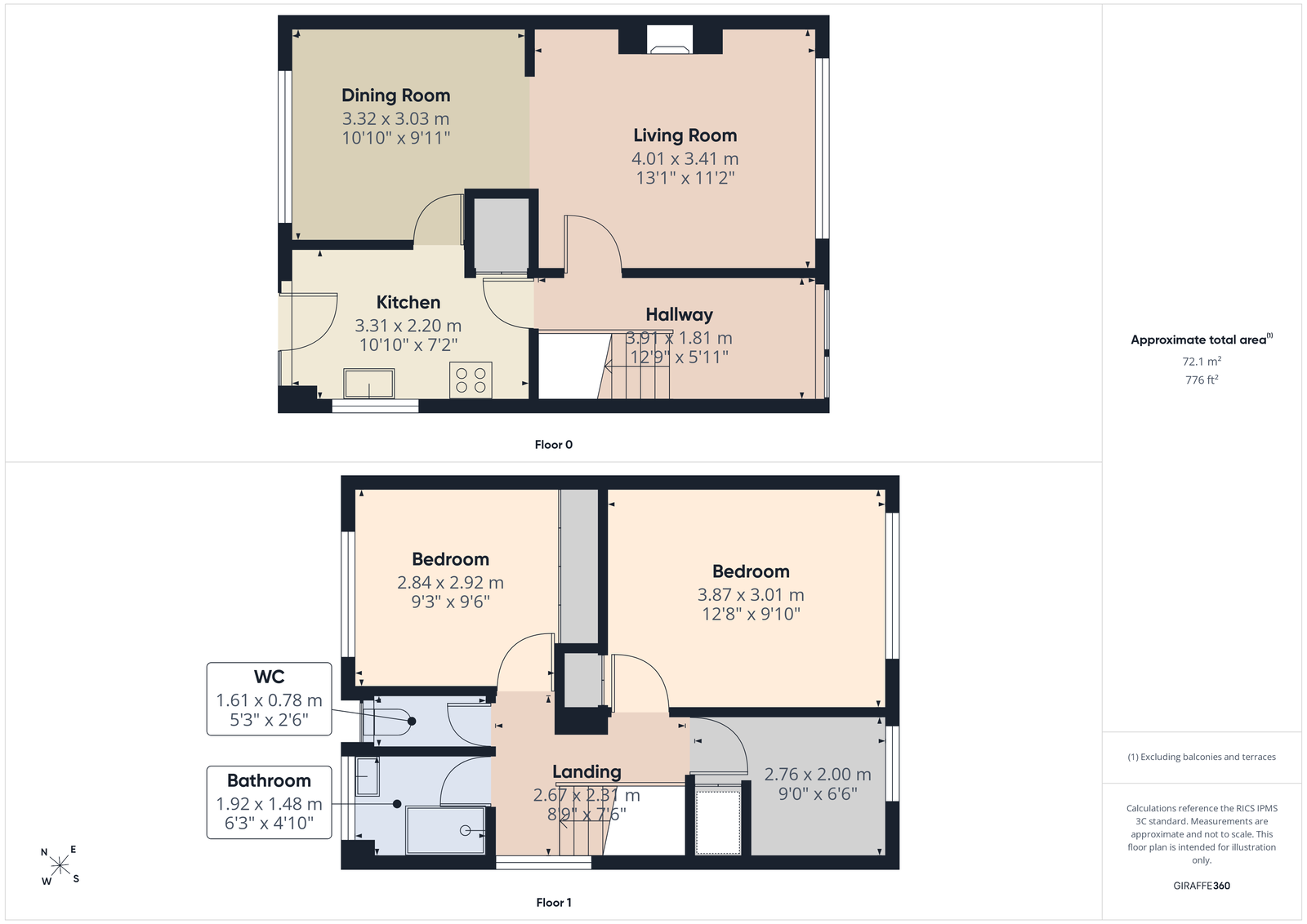 12, Shelston Tor Drive, Paignton floorplan
