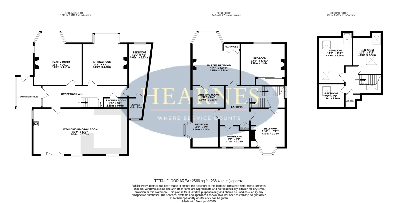 88, Richmond Park Road, Bournemouth floorplan