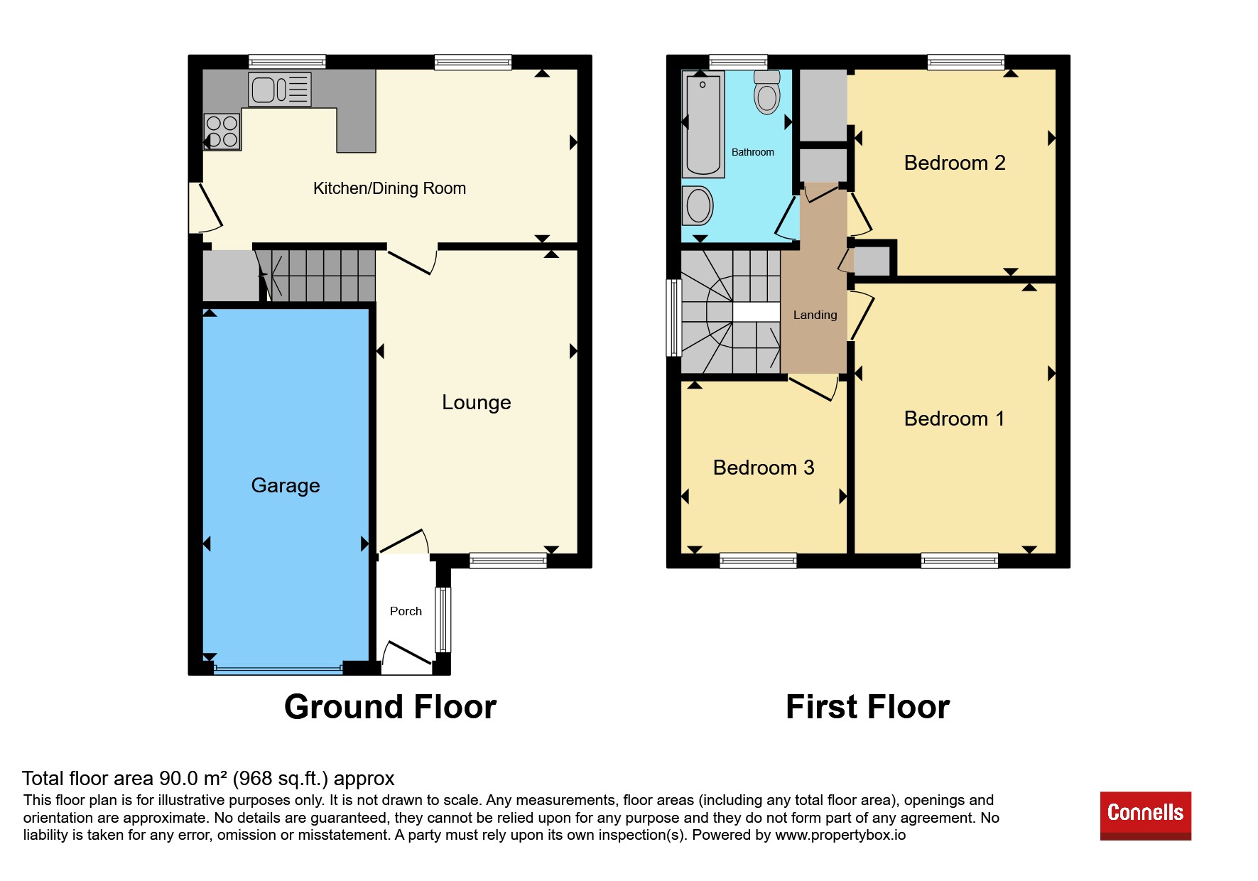 12, Blackbrook Way, Wolverhampton floorplan
