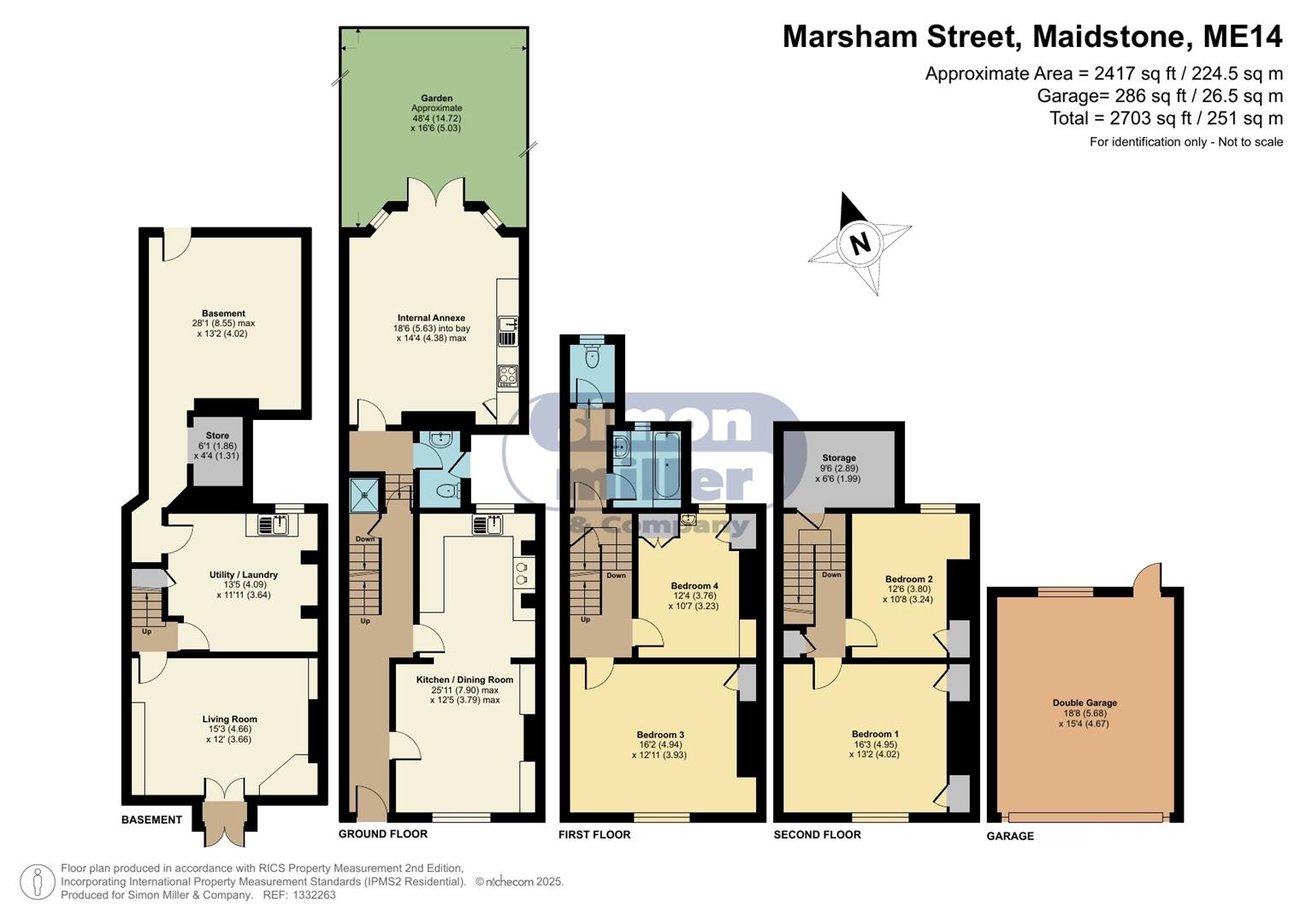 2, Marsham Street, Maidstone floorplan