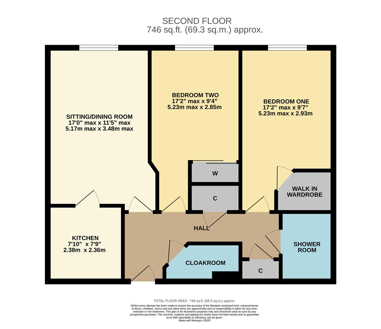 41, St Andrew's Lodge, Chippenham floorplan