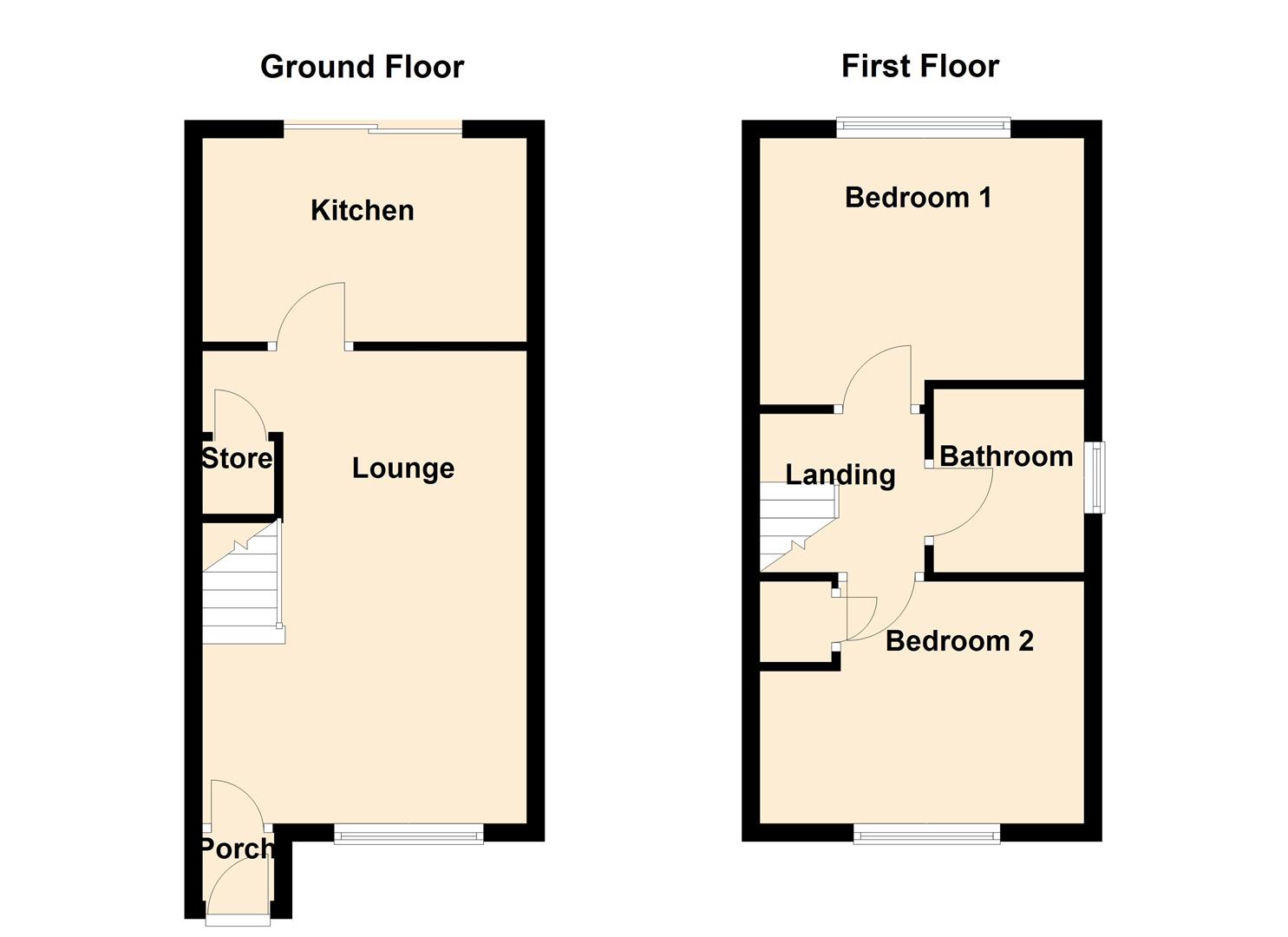 18, Fanshaw Avenue, Sheffield floorplan
