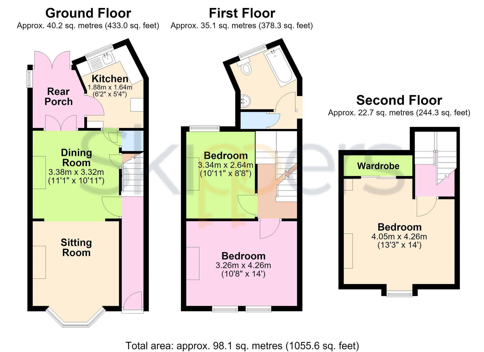 9 Gladstone Road, Folkestone floorplan