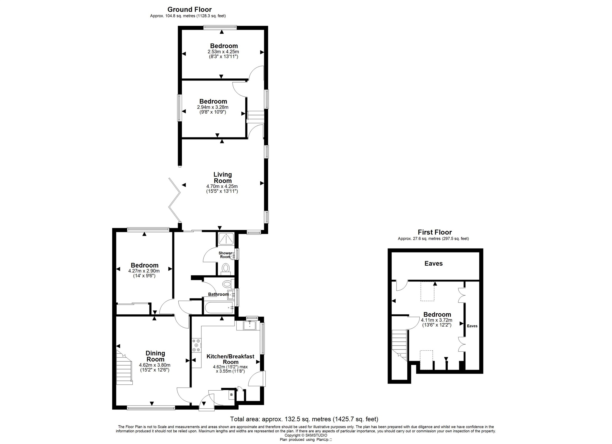 31, Rose Drive, Chesham floorplan