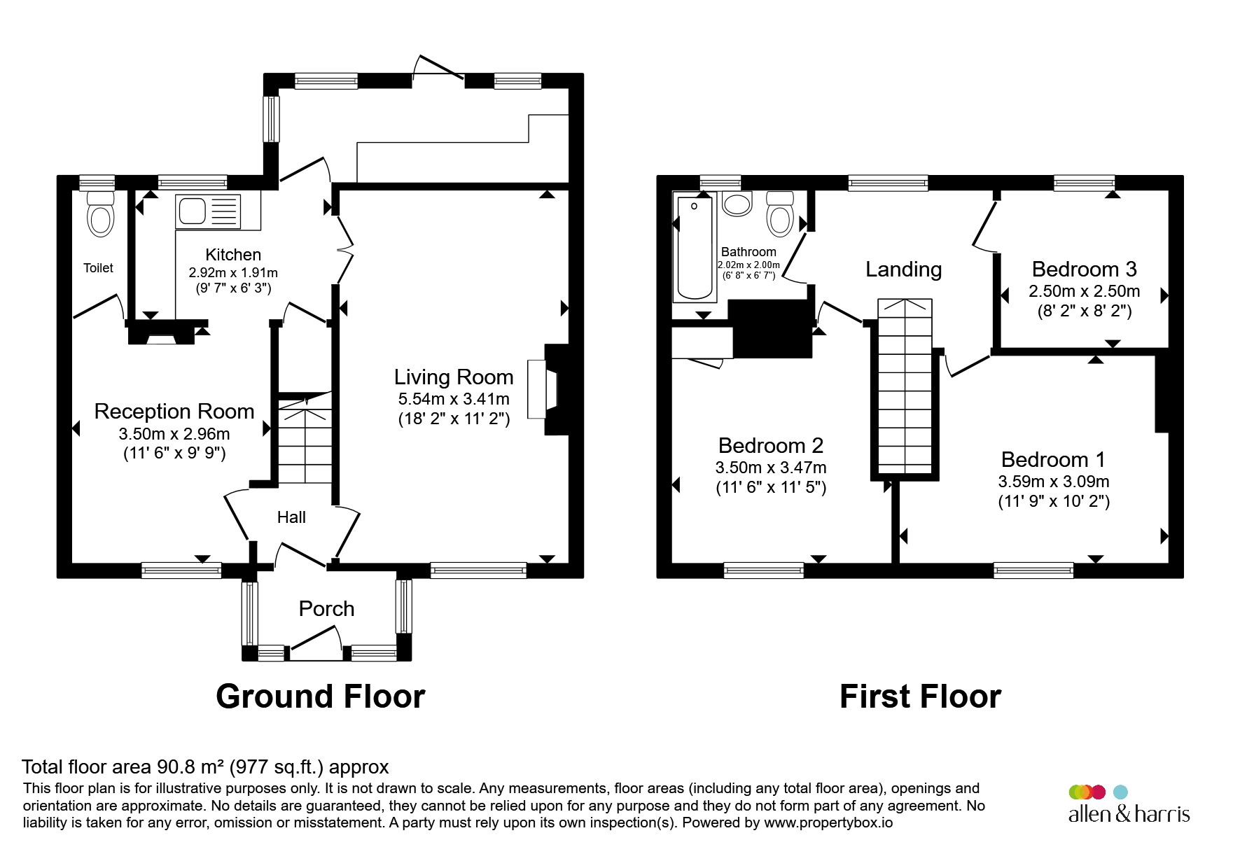 1, Ynysmaerdy Terrace, Pontyclun floorplan