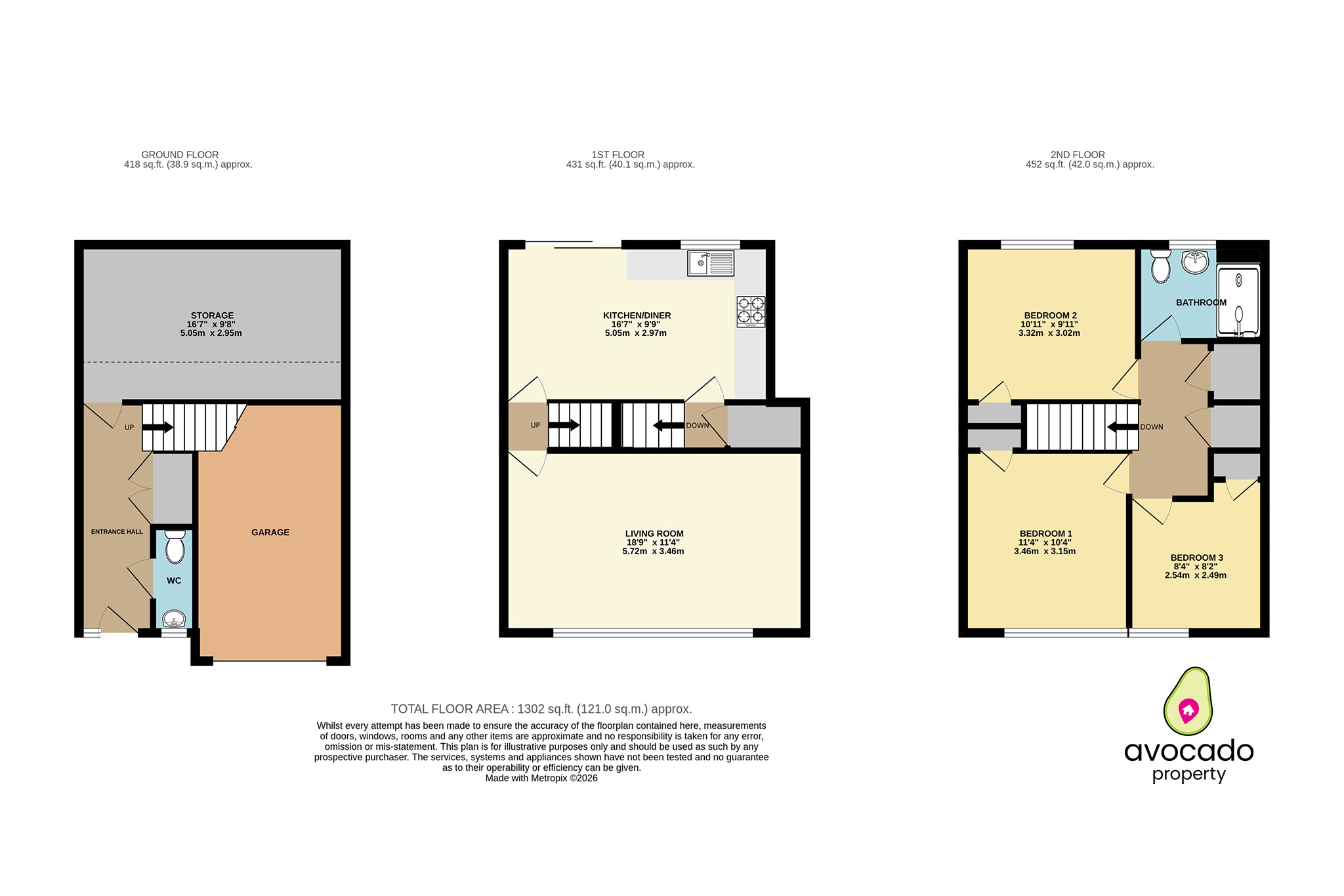 Starlings Drive, Reading floorplan