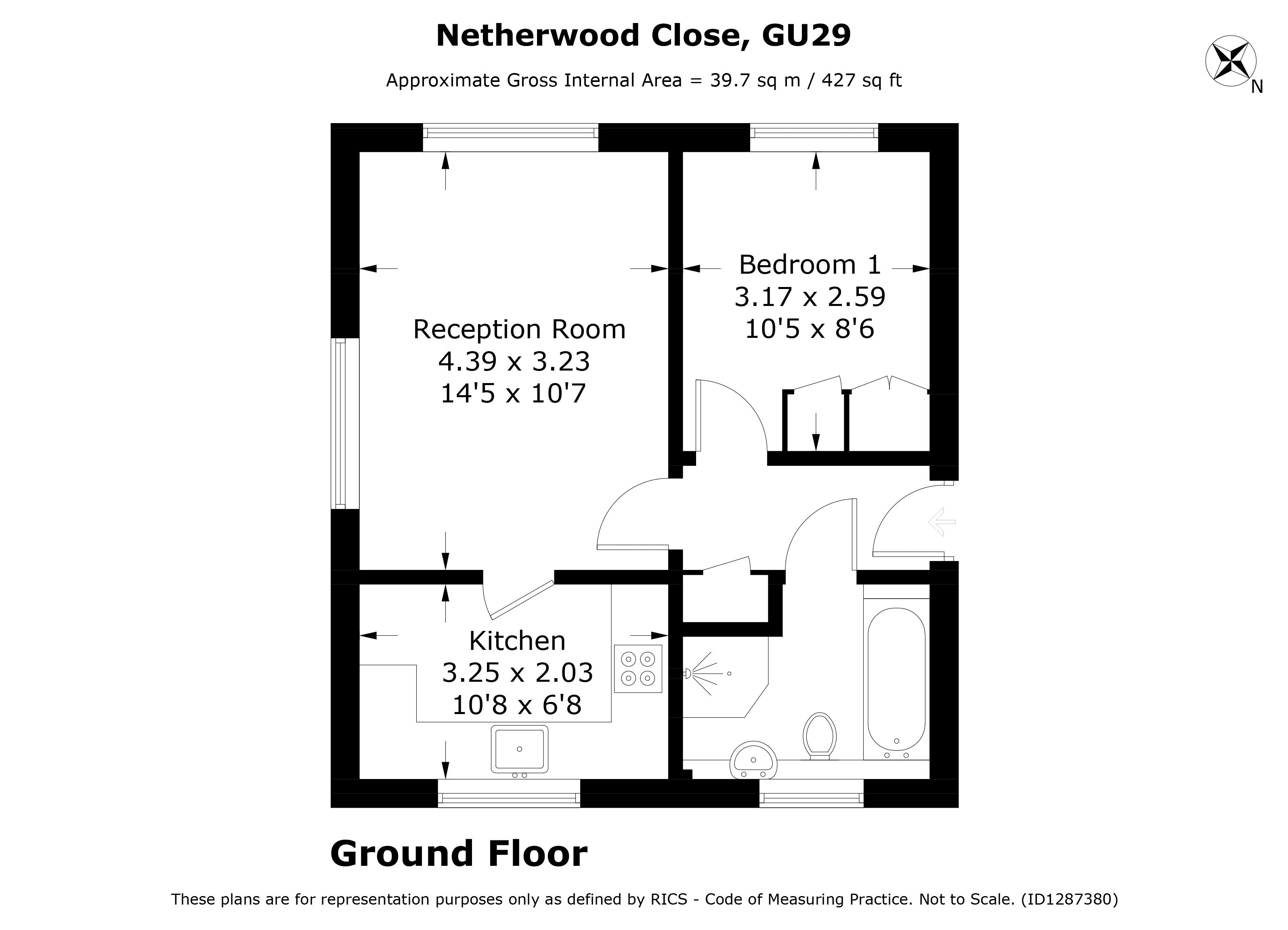 4, Netherwood Close, Midhurst floorplan