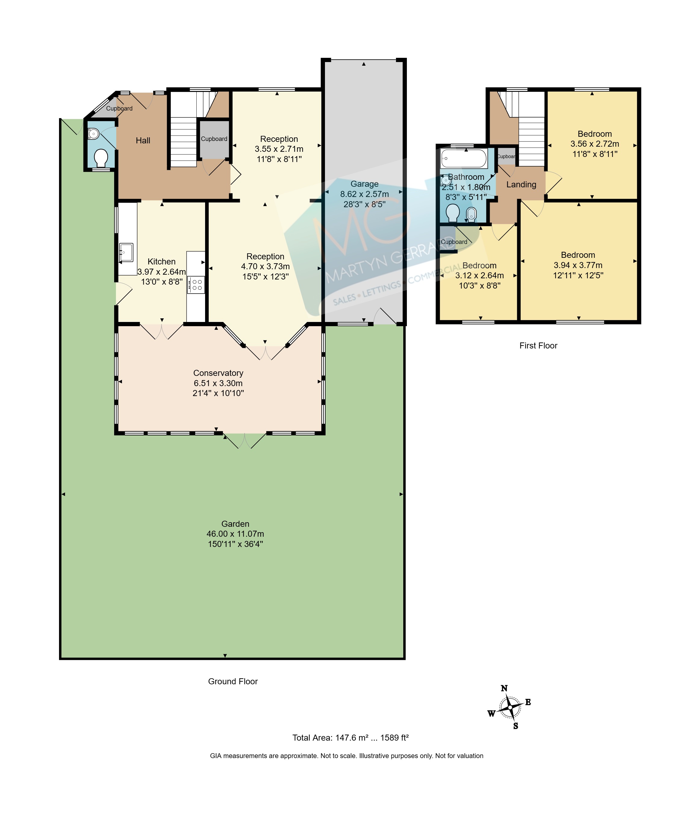 63, Hendon Wood Lane, Mill Hill floorplan