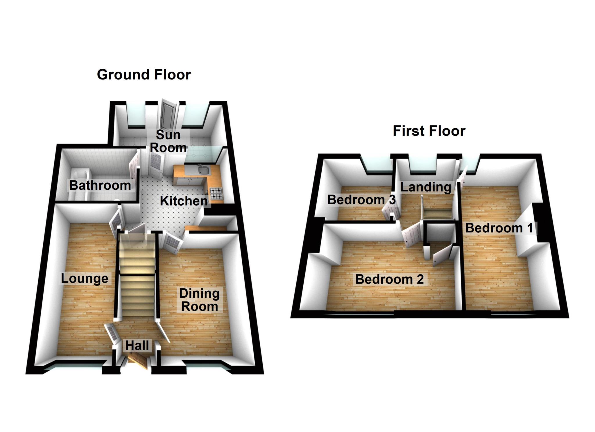 3 Bedrooms  to rent in Mill Place, Crayford, Dartford DA1