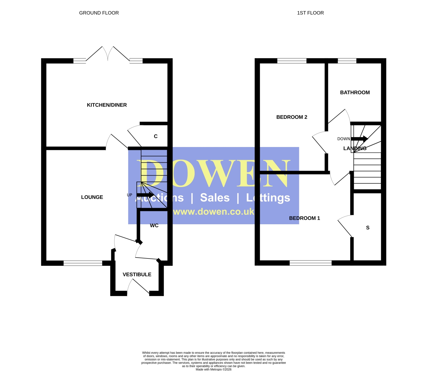 61, Rokeby Way, Spennymoor floorplan