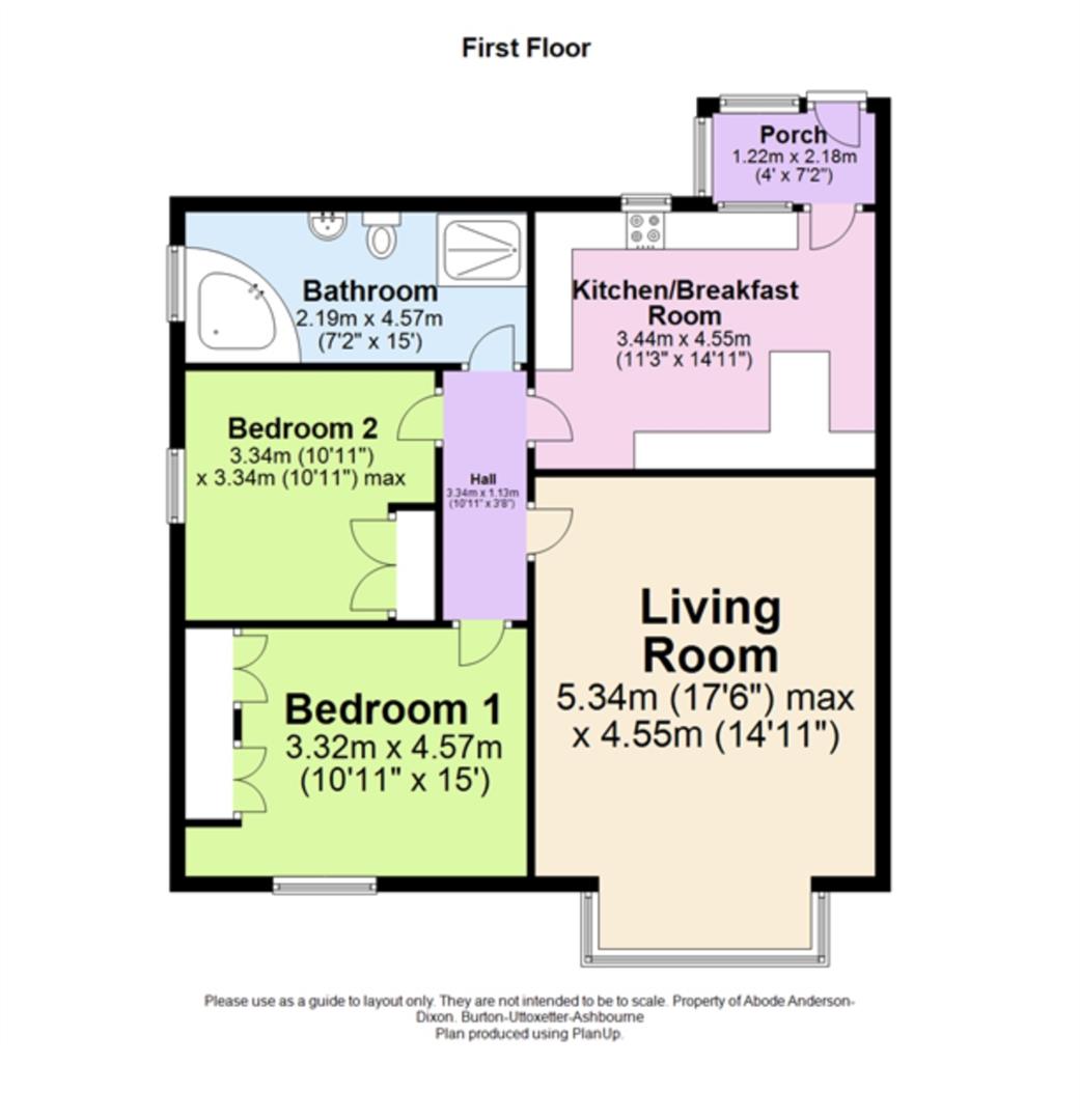 8a, Short Street, Uttoxeter floorplan