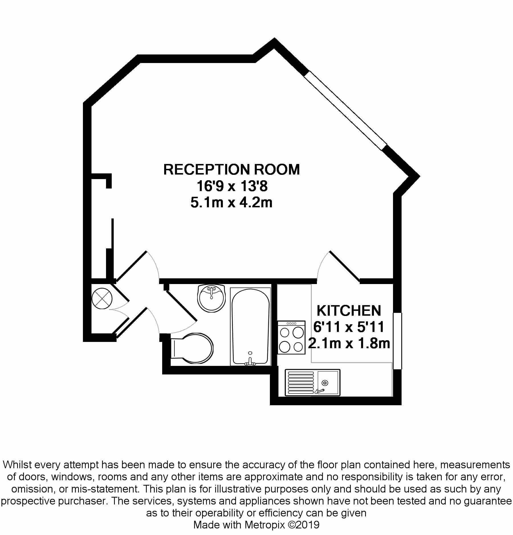 Harestone Valley Road, Caterham CR3, studio to rent 50972004