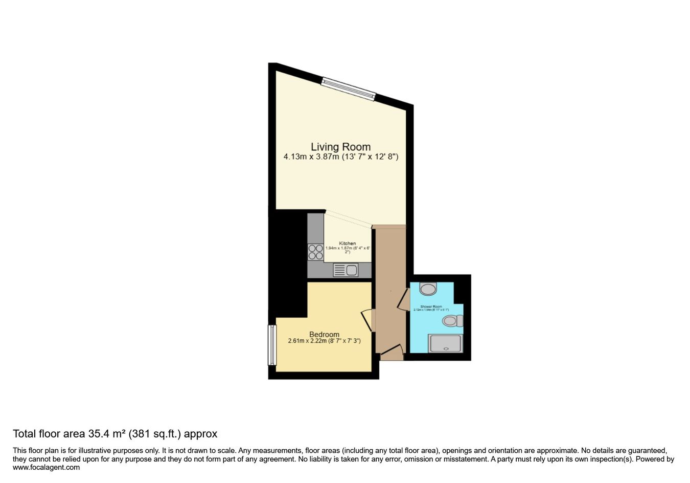 759b, Chesterfield Road, Sheffield floorplan