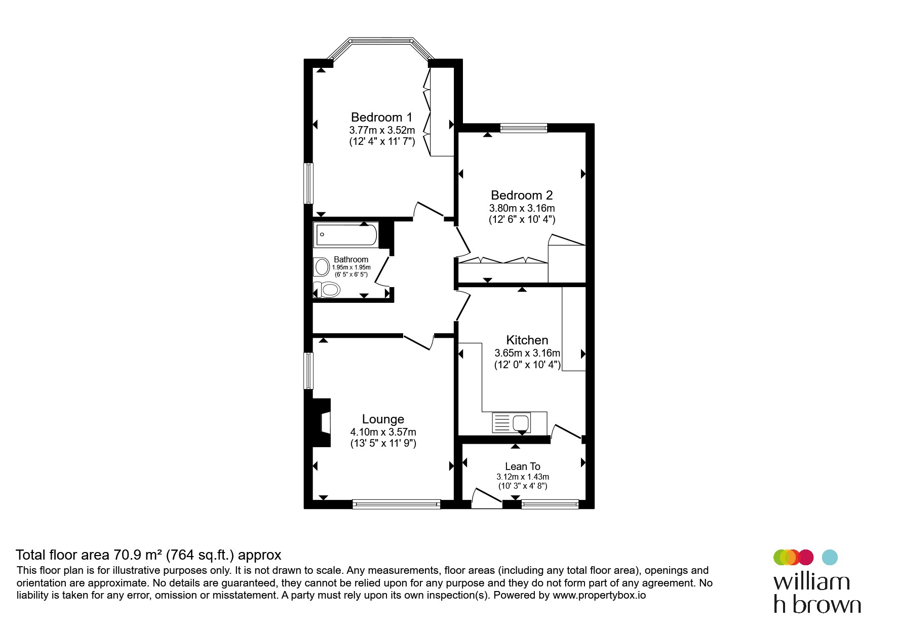 90, Colville Avenue, Hull floorplan