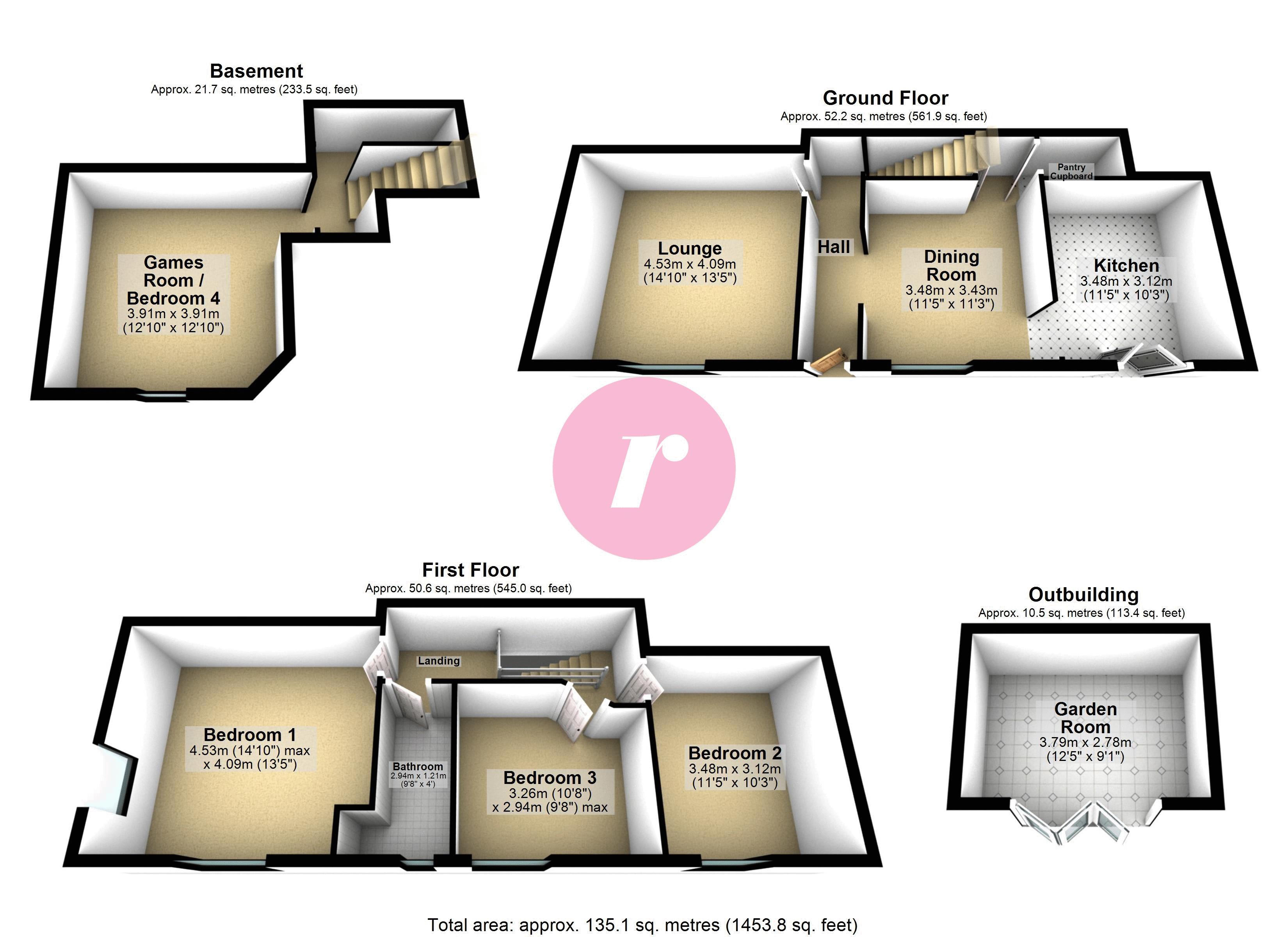 1, Silk Street, Manchester floorplan