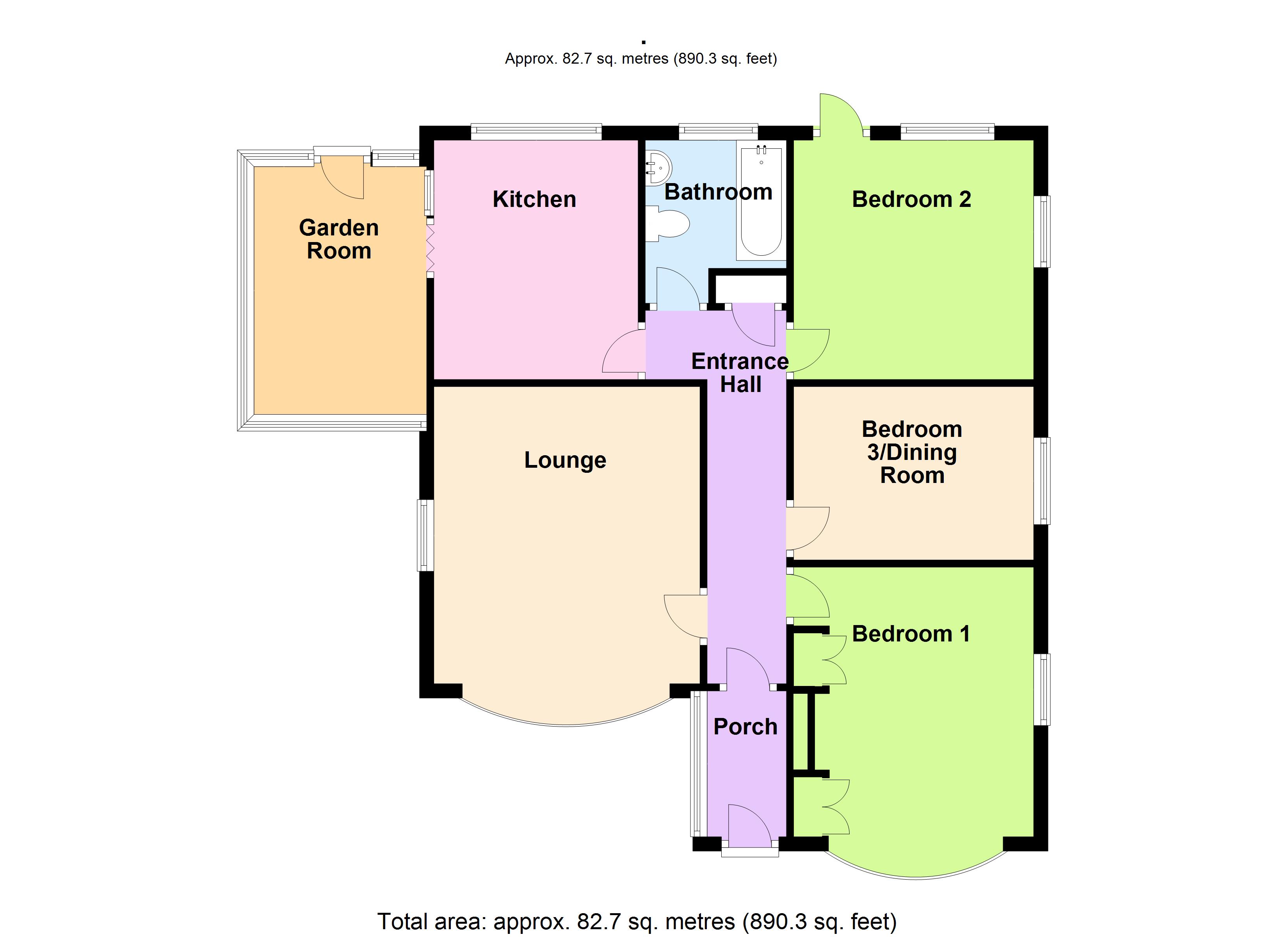 Amberley Road, Rustington, Littlehampton BN16, 2 bedroom detached
