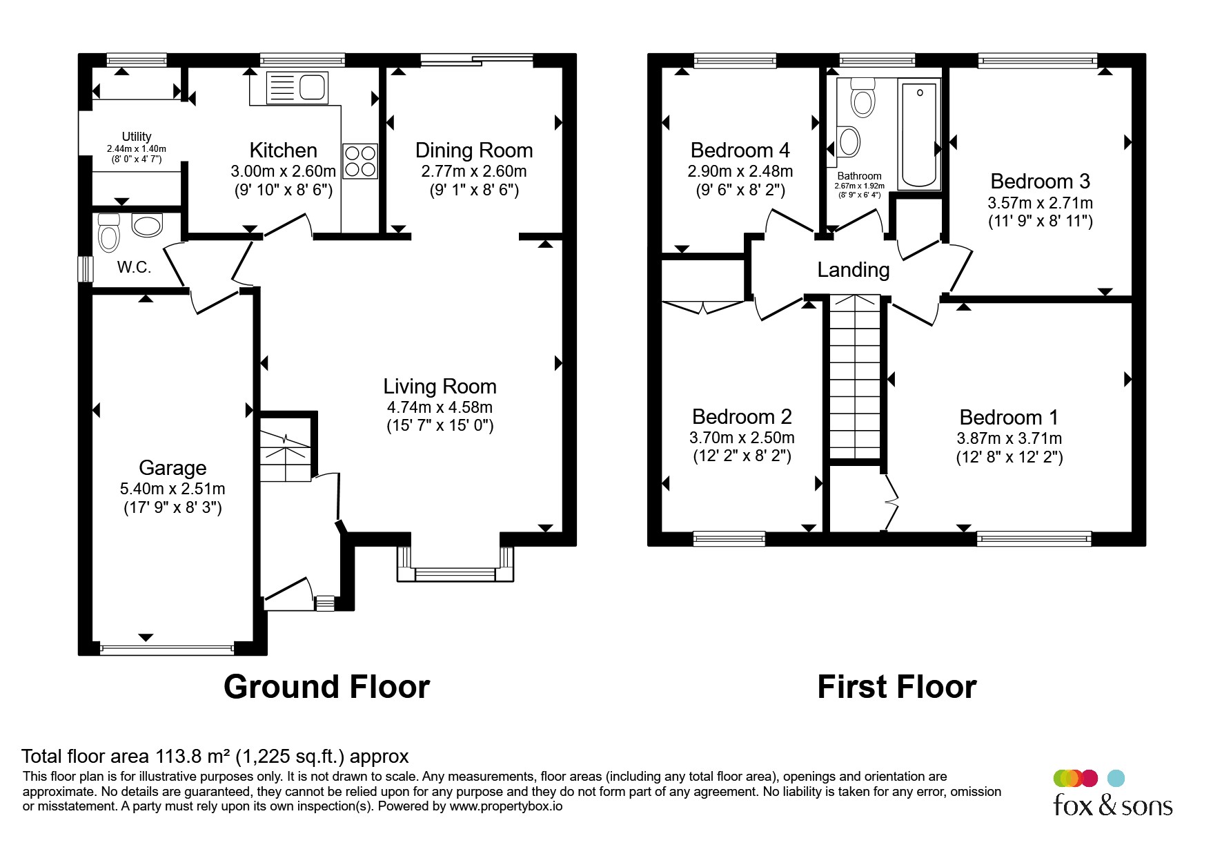 8, Welland Gardens, Southampton floorplan