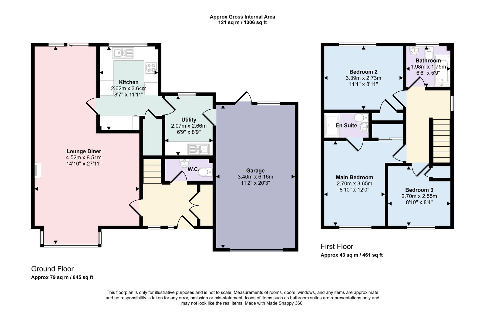 21, Birchwood Road, Dumfries floorplan
