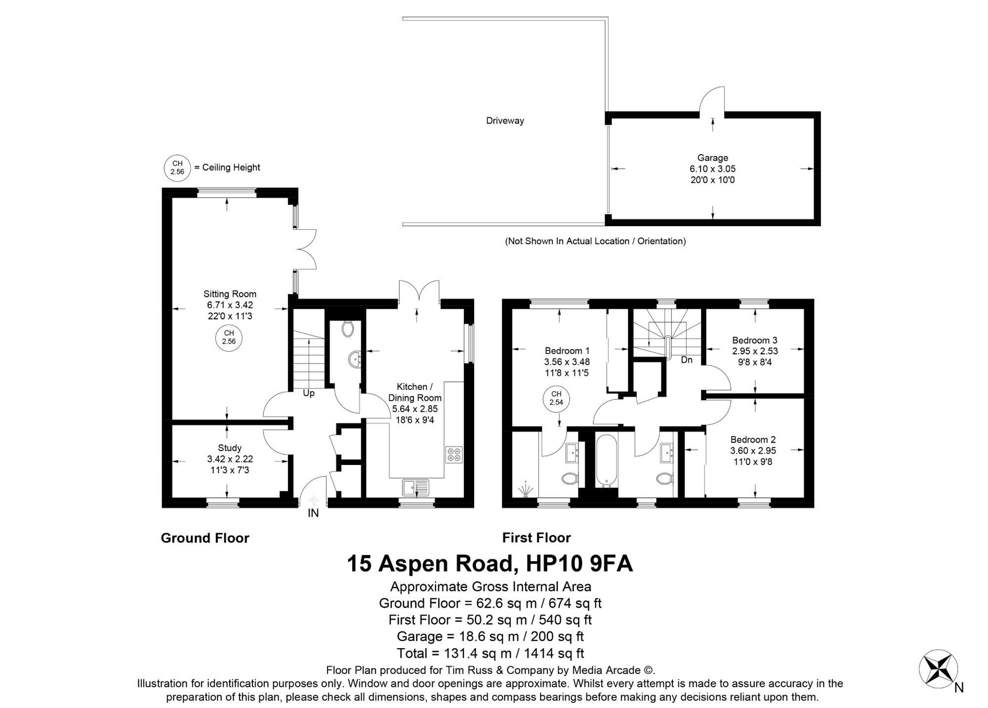 15 Aspen Road, High Wycombe floorplan