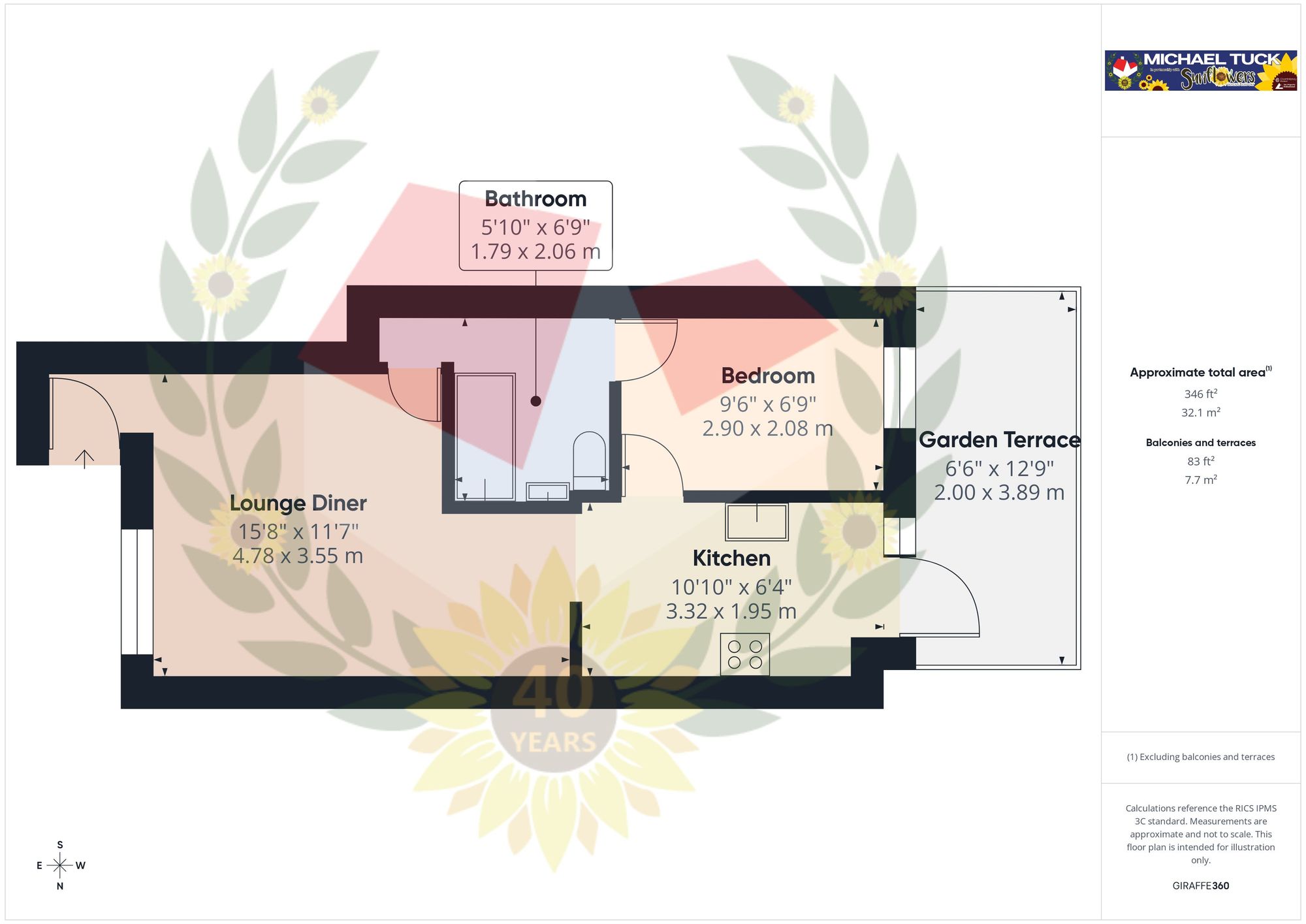 40 Hawthorn Way, Tewkesbury floorplan