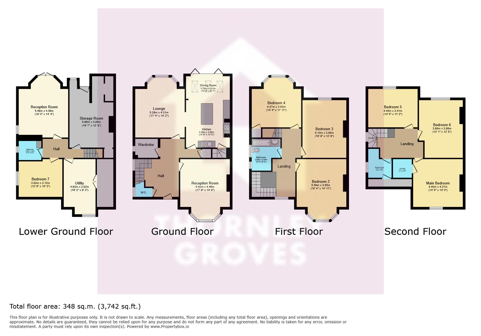 7, Portland Road, Altrincham floorplan