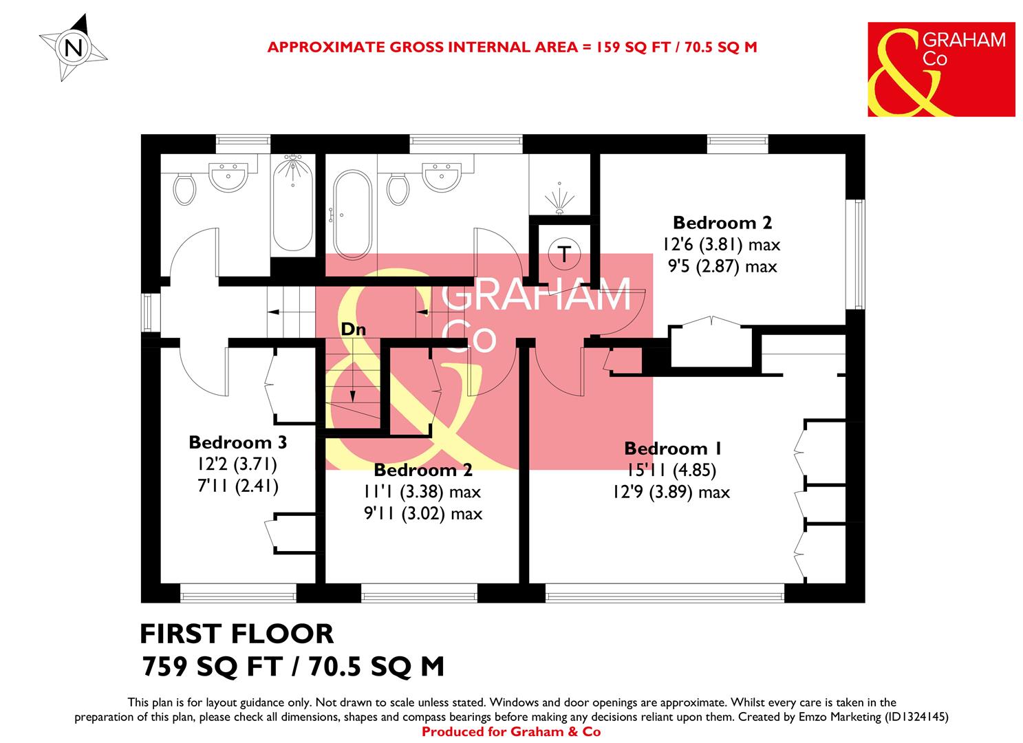 9, The Dell, Andover floorplan