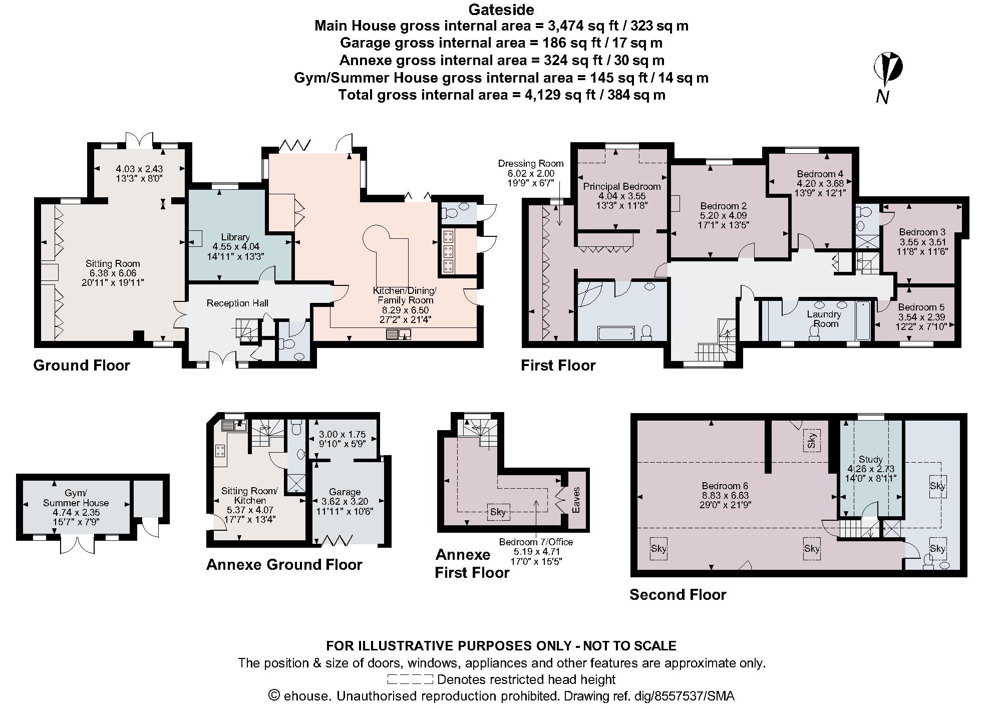 Park Road, Stoke Poges, Buckinghamshire SL2, 6 bedroom detached house