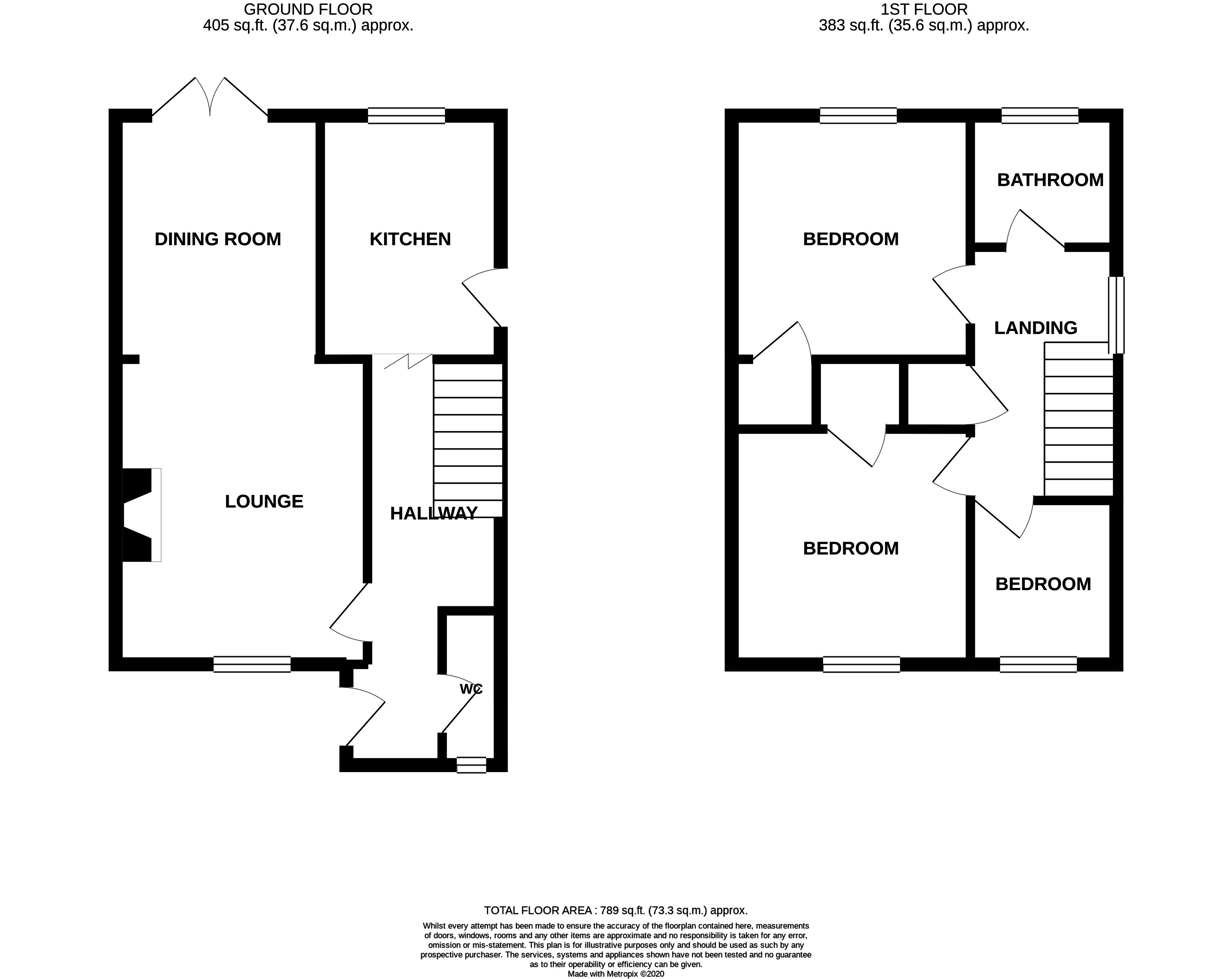 Rose Lane, Biggleswade SG18, 3 bedroom end terrace house for sale
