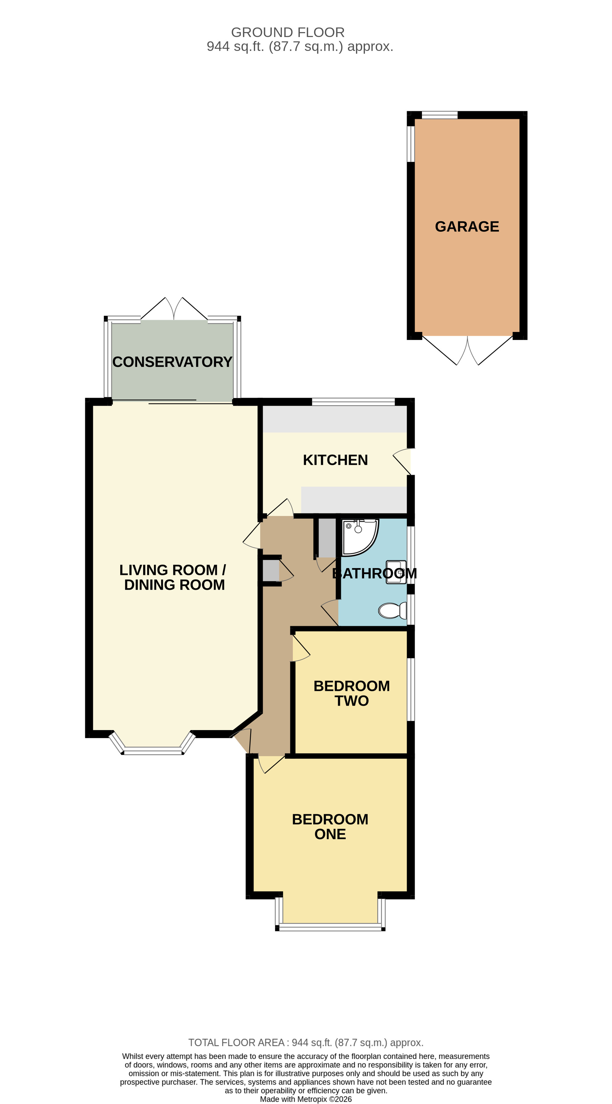 23, Park View Drive, Essex floorplan