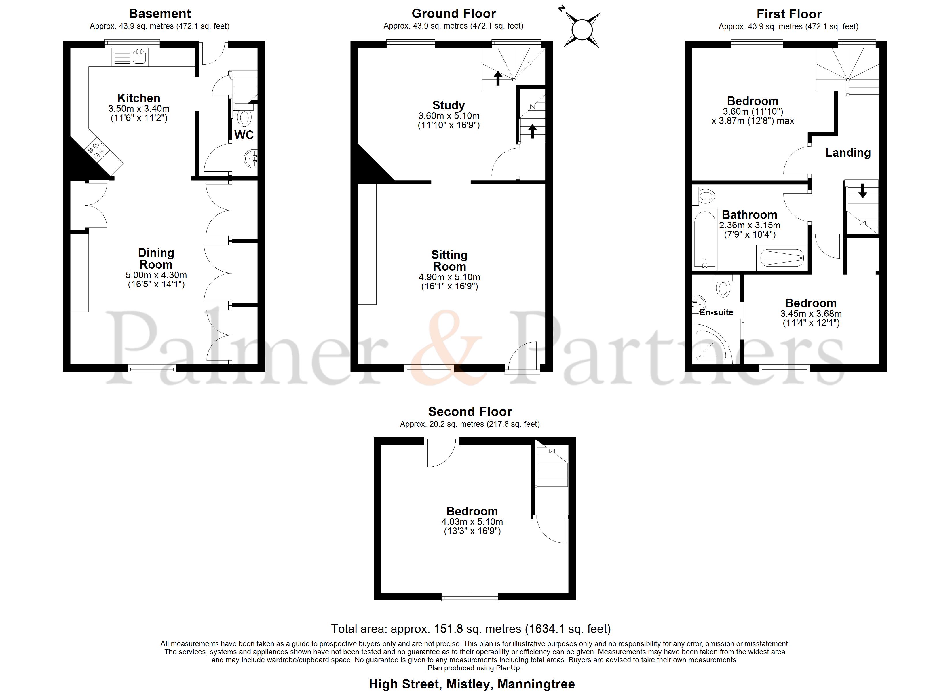 3, High Street, Manningtree floorplan