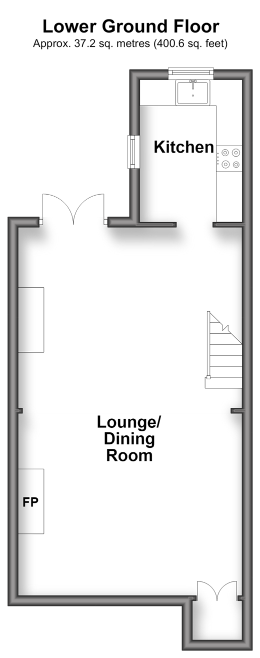 Station Road Preston Circus, Brighton floorplan